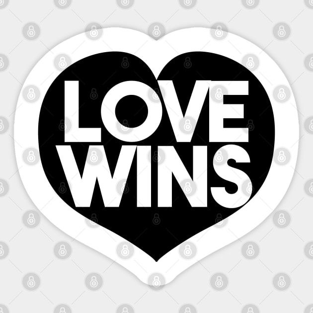 Love Wins Sticker by GoldenGear